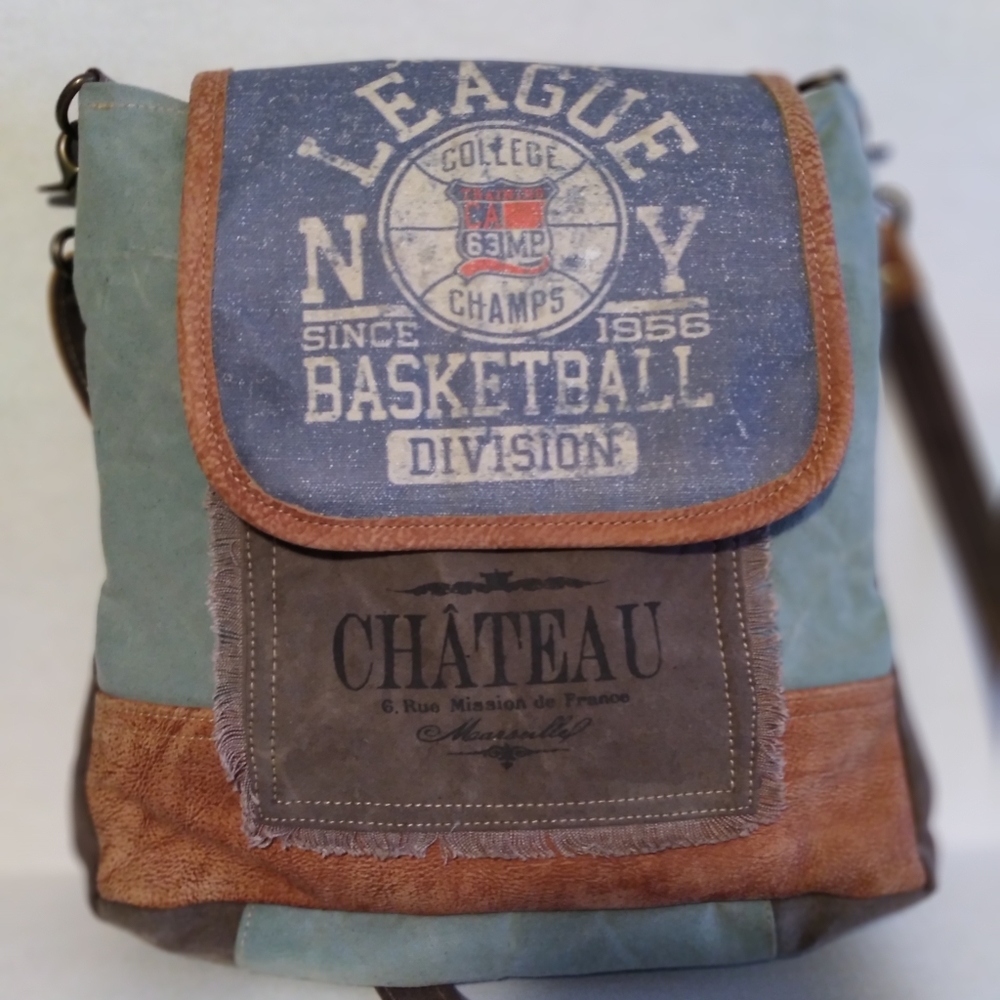 Large Canvas Messenger Bag